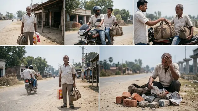 'चाचा' कहकर दी लिफ्ट, फिर थमा दिया ईंट-पत्थर भरा बैग; मुजफ्फरपुर में इंजीनियर से हजारों की लूट

