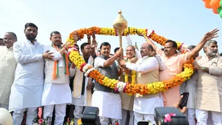 भाजपा के राष्ट्रीय अध्यक्ष नितिन नवीन का गाजियाबाद में भाजपा नेताओं द्वारा स्वागत किया गया।