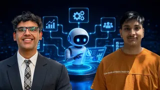 सात्विक कपूर और वेदांत सिंह।