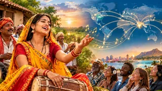 ‘बटोहिया’ गीत जिसमें बसता है पूरा भारत (Image Source: AI Generated)
