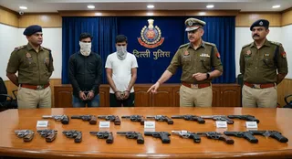 दिल्ली पुलिस का ऑपरेशन शस्त्र।
