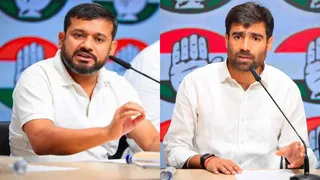 कन्हैया कुमार और विनोद जाखड़। फोटो: इंटरनेट