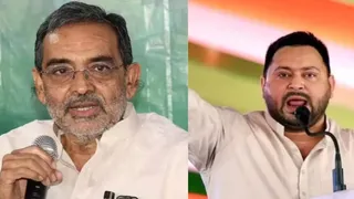 उपेंद्र कुशवाहा और तेजस्वी यादव