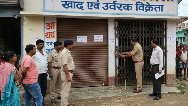 एक बैग DAP के लिए वसूले 2000, मुजफ्फरपुर में कालाबाजारी पर अशोक टायर एजेंसी का लाइसेंस निलंबित
