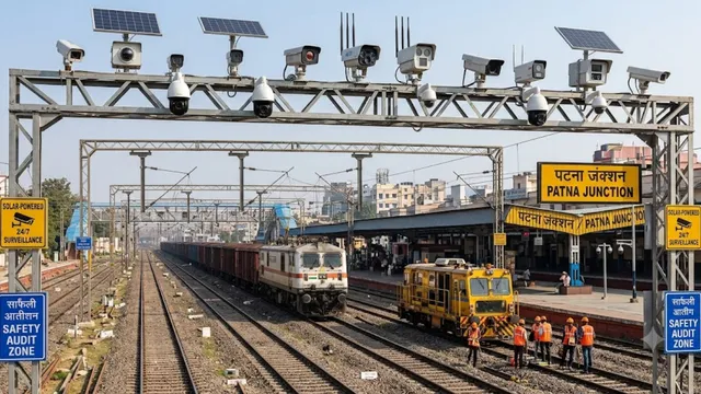 बिहार में 4 हजार KM रेल ट्रैक का होगा सुरक्षा ऑडिट, संवेदनशील जगहों पर लगेंगे सोलर कैमरे; स्टेशनों पर भी CCTV का पहरा