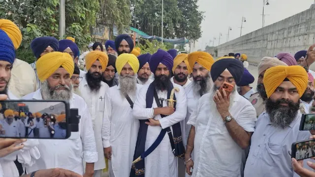 श्री करतारपुर कोरिडोर खोलने के लिए भारत-पाकिस्तान सीमा पर अरदास; जत्थेदार गड़गज ने दोनों सरकारों से की अपील