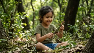गाजियाबाद में जीडीए बनाएगा वुडलैंड पार्क। फोटो: एआई जनरेटेड