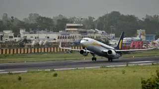पटना एयरपोर्ट रनवे। फोटो जागरण