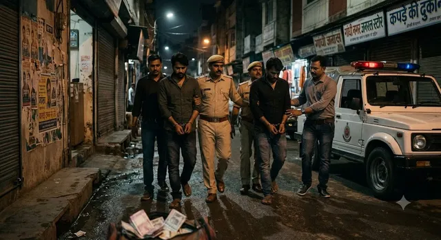 दिल्ली के गांधी नगर में नकली नोटों के अंतरराज्यीय नेटवर्क का भंडाफोड़, दो आरोपित गिरफ्तार