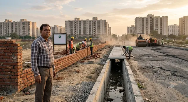 ग्रेटर नोएडा वेस्ट में 6.25 करोड़ से सुधरेंगी सुविधाएं, सेक्टर-3 में बनेगी चारदीवारी; खुले नाले होंगे कवर