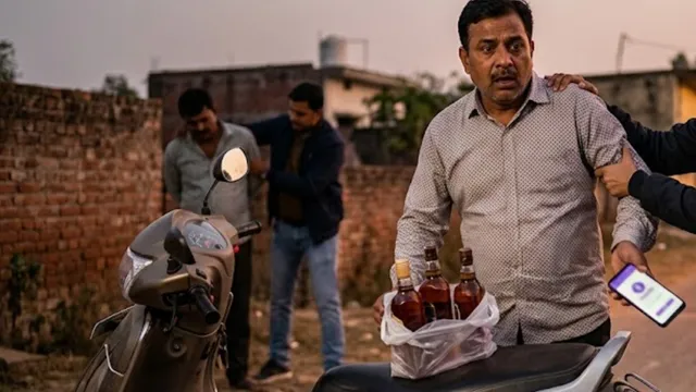 बेगूसराय में सरपंच निकला शराब तस्कर: फोन-पे पर पेमेंट लेते ही जाल में फंसा, साथी भी गिरफ्तार
