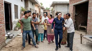 बिहार पुलिस भर्ती की तैयारी कर रही छात्रा पर चाकू से जानलेवा हमला (AI Generated Image)