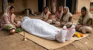 हिंदू अंतिम संस्कार में अंगूठे बांधने की परंपरा क्या है? (AI-Generated Image)