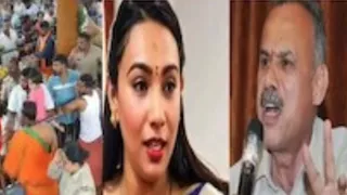 भाजपा विधायक की बेटी ने पुलिस अधिकारी से मांगी माफी।