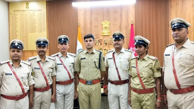 खाकी को प्रमोशन का तोहफा: सिवान में 126 ASI बने दारोगा, SP ने दिलाई नई जिम्मेदारी की याद
