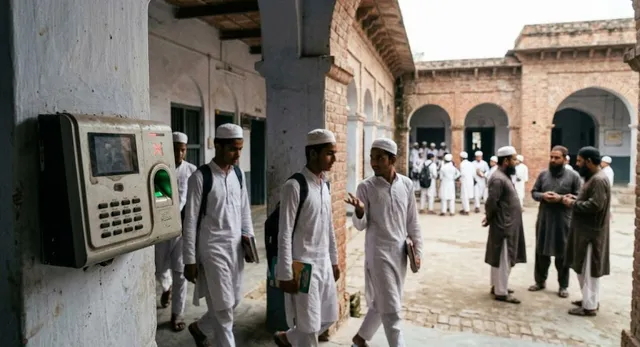 यूपी के 200 मदरसों में चल रही मनमानी, आदेश के बाद भी नहीं लग रही बायोमीट्रिक हाजिरी; प्रबंधकों को नोटिस जारी
