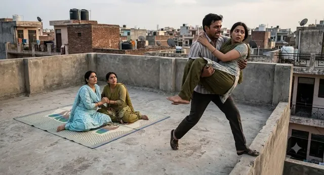 भाभी के साथ बैठी थी पत्नी, अचानक पहुंचा पति और गोद में उठाकर छत से लगा दी छलांग; फिर...

