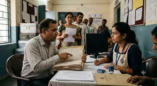 दिल्ली SIR कैंप में अजीब उलझनें: कहीं मोहम्मद अली बने शराफत अली, कहीं शादी के बाद बदले नाम पर नोटिस
