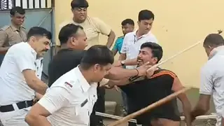भांगड़ कॉलेज भिड़े छात्र संगठन