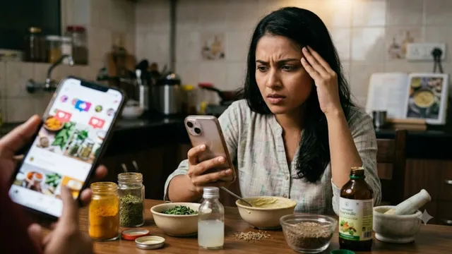 सोशल मीडिया के 'आयुर्वेदिक हैक्स' से सावधान! बिना सोचे-समझे घरेलू नुस्खे अपनाने से बढ़ सकती है आपकी परेशानी