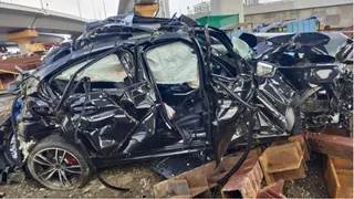 फ्लाईओवर से गिरते वक्त 120 किमी की रफ्तार से दौड़ रही थी बीएमडब्ल्यू