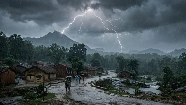 झारखंड में बदला मौसम का मिजाज, रांची समेत कई जिलों में 27 सितंबर तक भारी बारिश और बिजली का अलर्ट