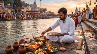 अकाल मृत्यु में मृत पूर्वजों का श्राद्ध कब करें (Picture Credit: AI Generated)
