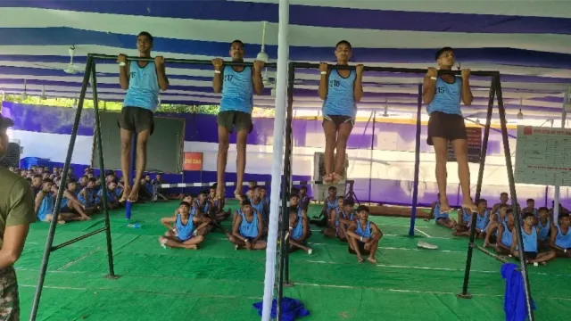 अग्निवीर भर्ती के पहले दिन सारण के 550 से अधिक अभ्यर्थियों ने लगाई दौड़