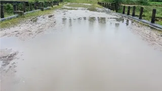 लातेहार में बारिश का कहर