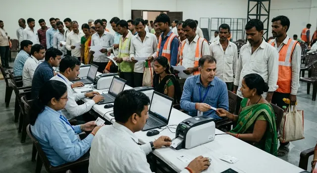 यूपी में ढाई लाख श्रमिकों की फैमिली ID और 26000 लोगों के बनेंगे आयुष्मान कार्ड, श्रम विभाग ने तैयार किया प्लान
