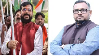अनंत ओझा और प्रदीप वर्मा। (फाइल फोटो)