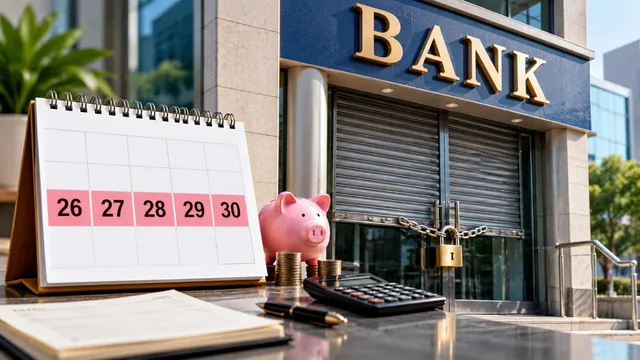 Bank Holiday Alert: 26 से 30 सितंबर तक लगातार 5 दिन बंद रह सकते हैं बैंक, 25 तक निपटा लें जरूरी काम