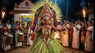 कर्नाटक की संस्कृति का हिस्सा है भूत कोला नृत्य (AI Generated Image)