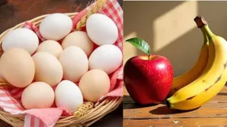हिमाचल के सरकारी स्कूलों में बच्चे दो दिन अंडे और फल खाएंगे। प्रतीकात्मक फोटो