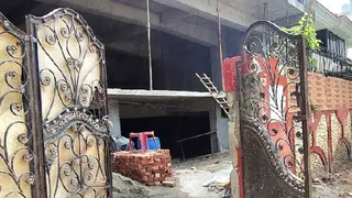 दिल्ली रोड स्थित आवास विकास कालोनी में बनाया गया बेसमेंट। जागरण