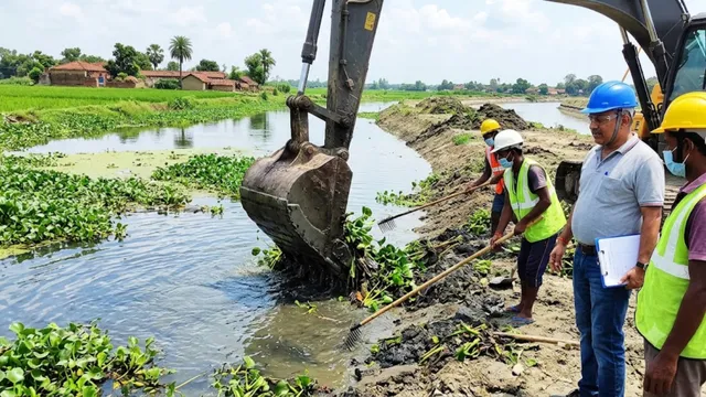 सिवान की 4 नदियों और 1 नाले का होगा कायाकल्प, 156 KM में सफाई का खाका तैयार