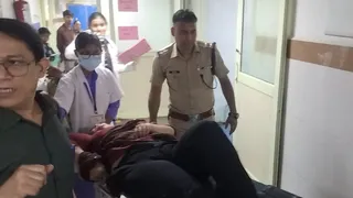 महिला ने कूदकर आत्महत्या की कोशिश की। जागरण
