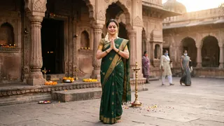 प्रेमानंद जी महाराज का दिव्य ज्ञान ईश्वर प्राप्ति के लिए जन्मस्थान का महत्व (Picture Credit: AI Generated)