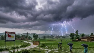 बिहार का मौसम (एआई जेनरेटेड तस्वीर)