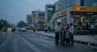 मेट्रो के आगे कूदकर जान देने के मामले में पत्नी समेत छह पर दो साल बाद केस दर्ज। (एआई जेनरेटेड इमेज)