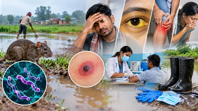 गढ़वा में लेप्टोस्पायरोसिस की दस्तक! 2 मरीजों की पुष्टि, बरसात में ऐसे फैलता है संक्रमण; स्वास्थ्य विभाग अलर्ट
