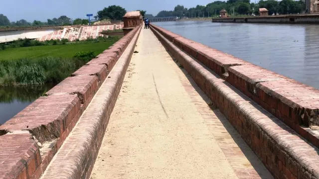 नीचे नदी ऊपर हजारा नहर: 2.5 करोड़ रु से संवरेगा ऐतिहासिक नदरई झाल का पुल, दिसंबर तक बनेगा पर्यटन केंद्र