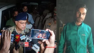 आजमगढ़ में पूजा विवाद बना खूनी: पति ने पत्नी और दो पुरोहितों को गोली मारी, फिर पुलिस मुठभेड़ में ढेर।