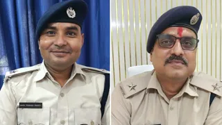 गजेंद्र पांडेय और नवीन पांडेय की फाइल फोटो। जागरण