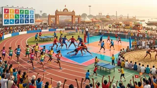 सोनपुर मेला 2026 में दिखेगा खेलों का रोमांच (एआई जेनरेटेज तस्वीर)