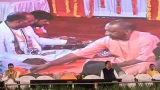 मुख्यमंत्री योगी आदित्यनाथ ने वरुण विहार एवं नैमिष नगर योजनाओं का भूमिपूजन किया