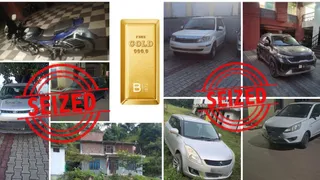 बिलापुर पुलिस की ओर से सीज की गई नशा तस्करों की प्रॉपर्टी।