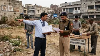 पटना में फर्जी कागजात और गायब जमीनों पर 1.60 करोड़ रुपये का गबन, 8 पर FIR (AI Generated Image)
