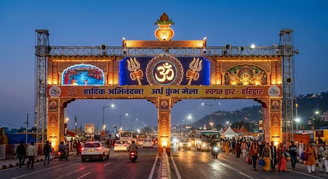 हरिद्वार अर्धकुंभ में लगेंगे आध्यात्मिक और सांस्कृतिक थीम वाले भव्य स्वागत द्वार, सीसीटीवी कैमरों से होंगे लैस
