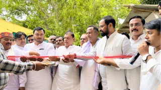इस आठ दिवसीय मेले का उद्घाटन बुधवार को विधायक सतीश कुमार साह ने किया।